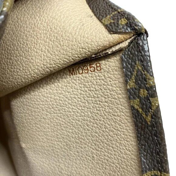 Auth LOUIS VUITTON Sac Plat M51140 Monogram - MI0958 Handbag Monogram Canvas - Picture 9 of 12